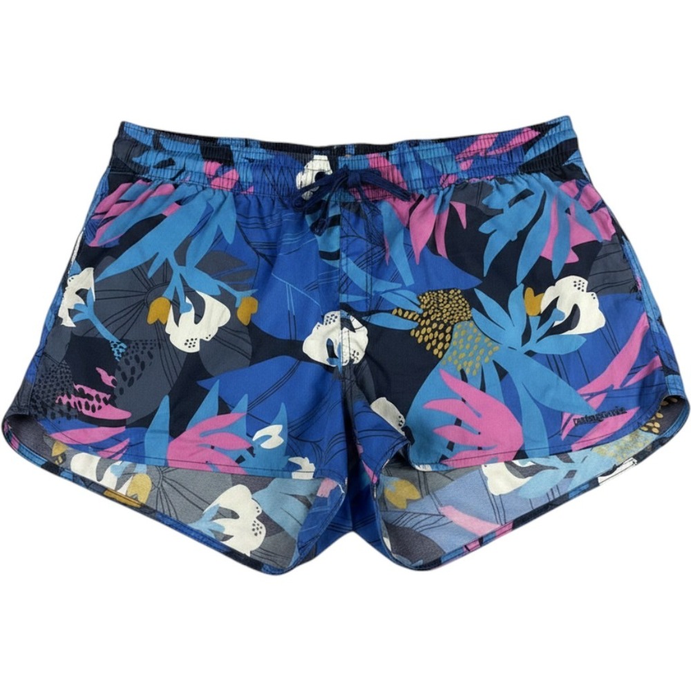 Patagonia Women's Size Large Shorts polyester tropical with pocket